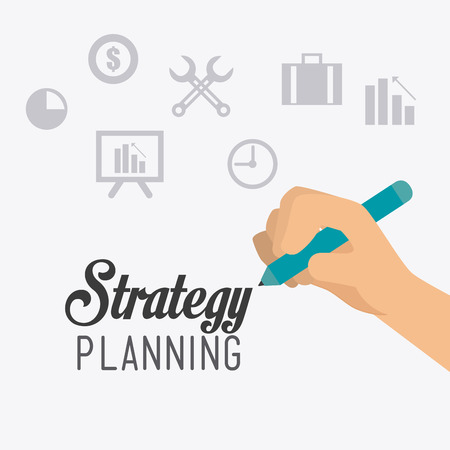 Business strategy design, vector illustration eps 10.のイラスト素材
