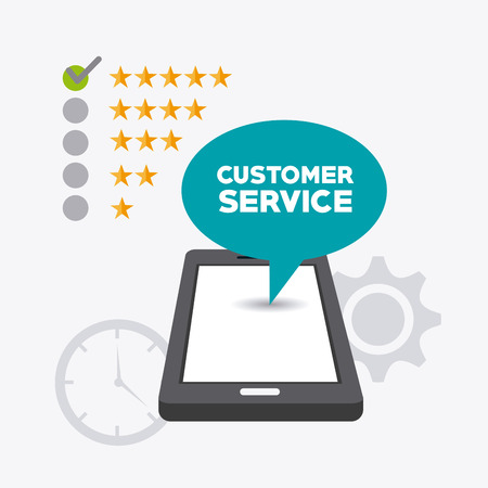 Customer service design, vector illustration eps 10.のイラスト素材