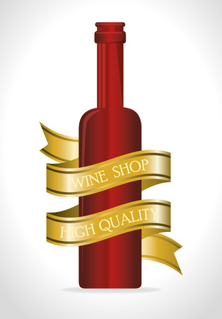 Wine digital design, vector illustration eps 10.のイラスト素材