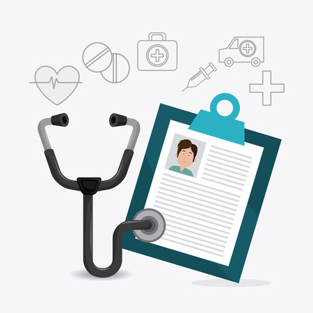 Medical healthcare design, vector illustration eps 10.のイラスト素材