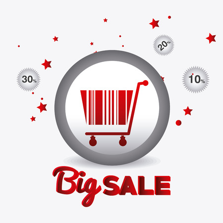 Hot price shopping design, vector illustration eps 10.のイラスト素材