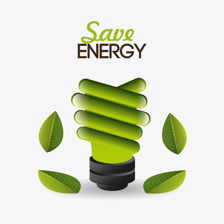 Green energy design, vector illustration eps 10.のイラスト素材