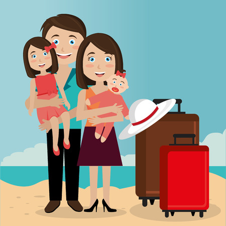 Summer digital design, vector illustration eps 10.のイラスト素材