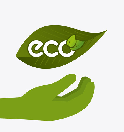 Green city design, vector illustration eps 10.のイラスト素材