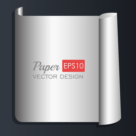 Paper sheet design, vector illustration eps 10.のイラスト素材