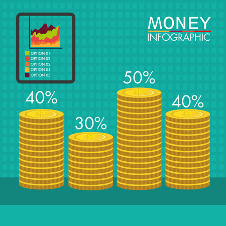 Saving money design, vector illustration eps 10.のイラスト素材