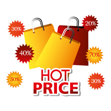 Shopping digital design, vector illustration eps 10.のイラスト素材