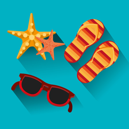 Summer digital design, vector illustration eps 10.のイラスト素材