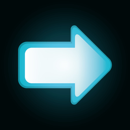 Arrows digital design, vector illustration eps 10.のイラスト素材