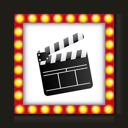 cinema icon design, vector illustration eps10 graphicのイラスト素材