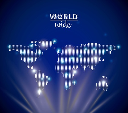 world wide design, vector illustration eps10 graphicのイラスト素材