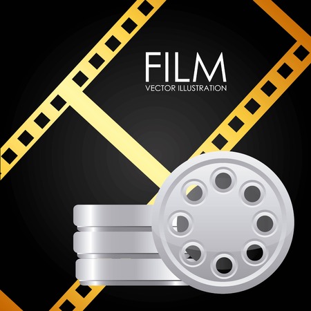 film award design, vector illustration eps10 graphicのイラスト素材