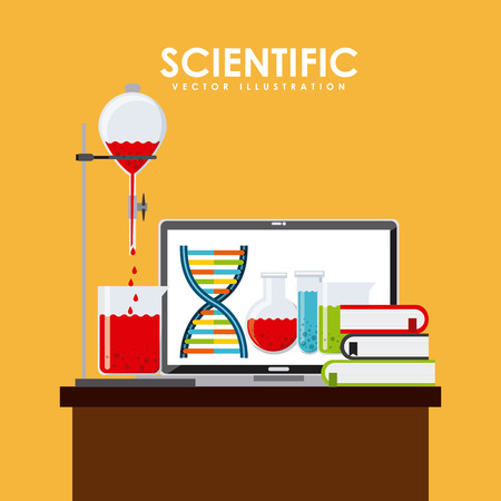 science concept design, vector illustration eps10 graphicのイラスト素材