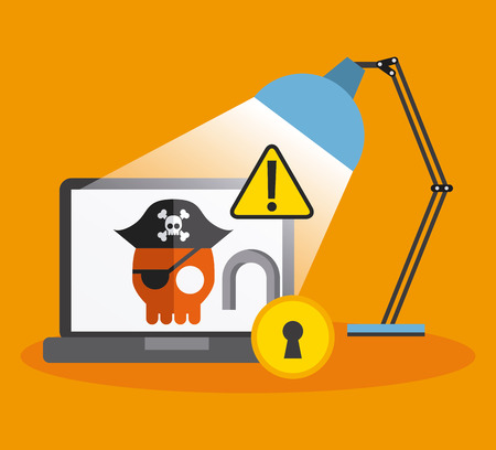 security system design, vector illustration eps10 graphicのイラスト素材