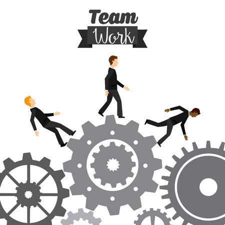 team work design, vector illustration eps10 graphicのイラスト素材