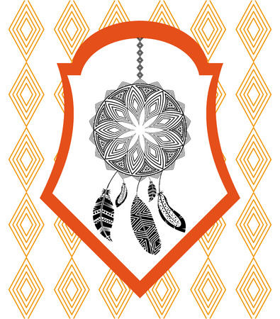 boho style design, vector illustration eps10 graphicのイラスト素材