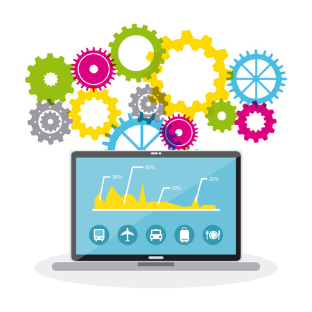 team work design, vector illustration eps10 graphicのイラスト素材