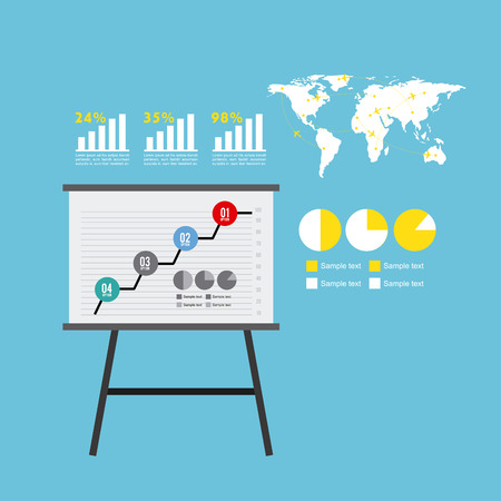 business concept design, vector illustration eps10 graphicのイラスト素材