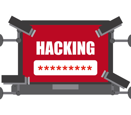 security system design, vector illustration eps10 graphicのイラスト素材