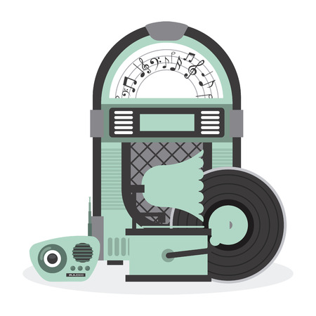 retro lifestyle design, vector illustration eps10 graphicのイラスト素材