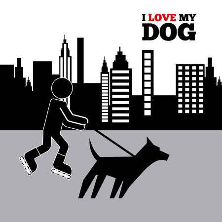 pet concept design, vector illustration eps10 graphicのイラスト素材