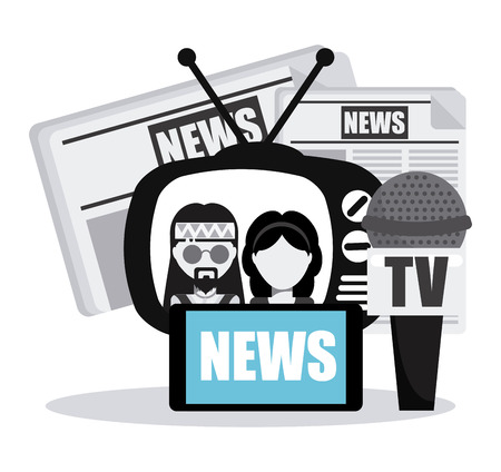 breaking news design, vector illustration eps10 graphicのイラスト素材