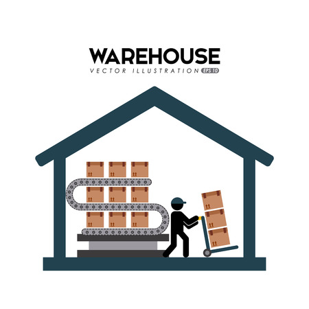 delivery service designのイラスト素材