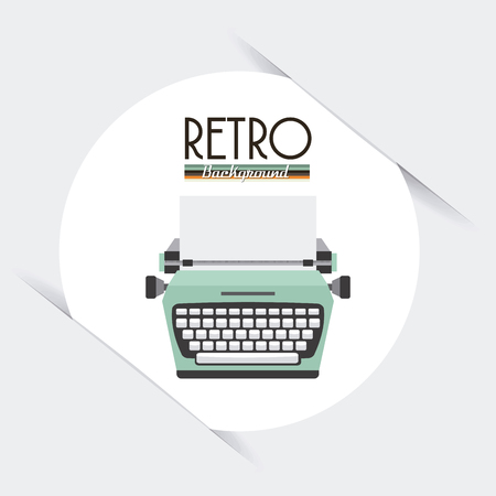 retro lifestyle design, vector illustration eps10 graphicのイラスト素材