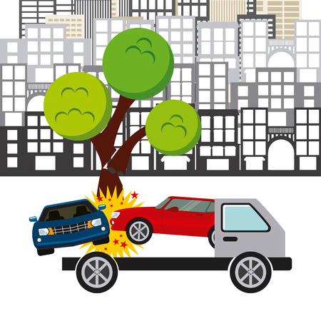 car insurance design, vector illustration eps10 graphicのイラスト素材