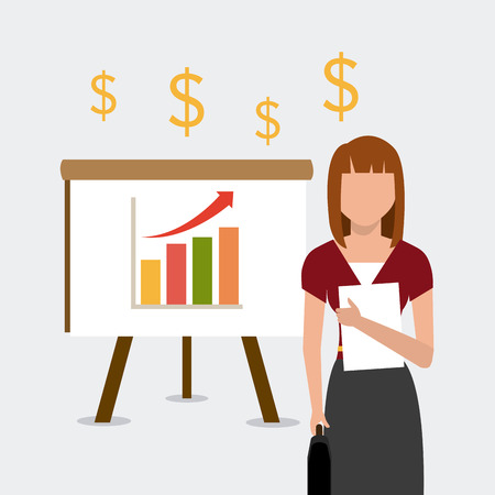 Business profit design, vector illustration eps 10.のイラスト素材