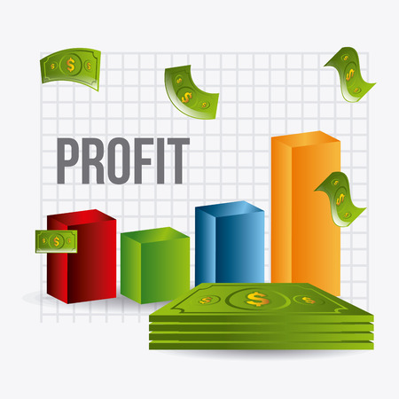 Business profit designのイラスト素材