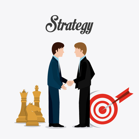 Business strategy design, vector illustration eps 10.のイラスト素材