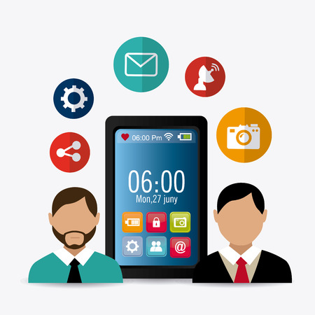 Social media design, vector illustration eps 10.のイラスト素材