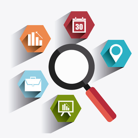 Business Solutions design, vector illustration eps 10.のイラスト素材