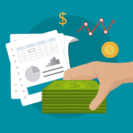 Business profit design, vector illustration eps 10.のイラスト素材
