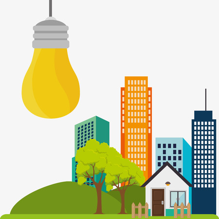 Solar energy design, vector illustration eps 10.のイラスト素材