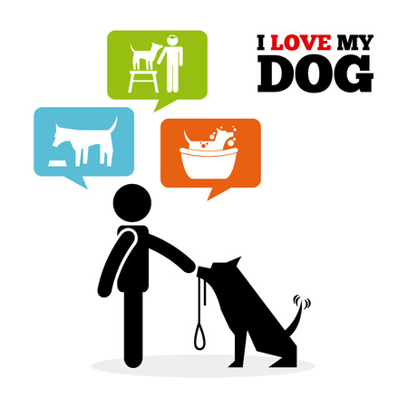 pet concept design, vector illustration eps10 graphicのイラスト素材