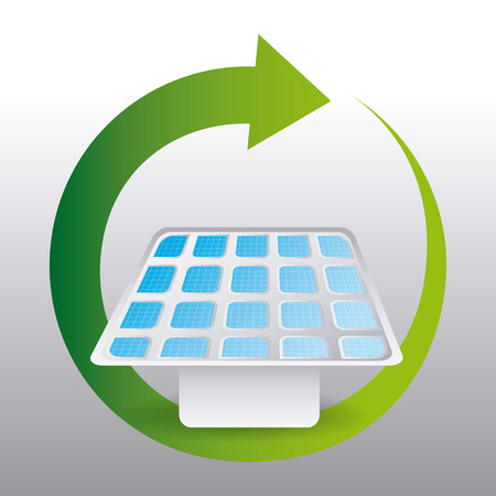 Green energy design, vector illustration eps 10.のイラスト素材