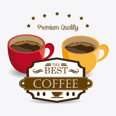 Coffee drink design, vector illustration eps 10.のイラスト素材