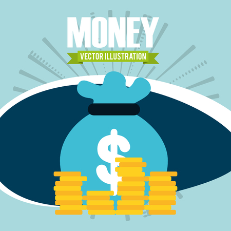 money concept design, vector illustration eps10 graphicのイラスト素材