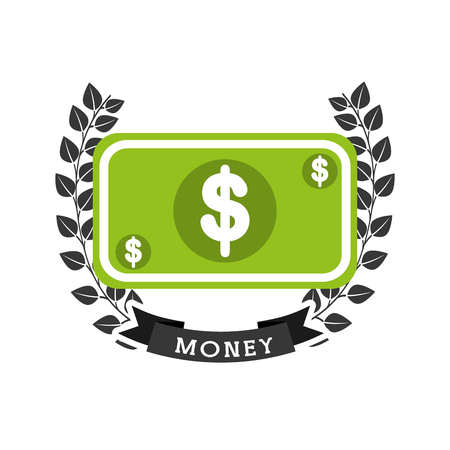money icon design, vector illustration eps10 graphicのイラスト素材