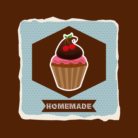 homemade concept design, vector illustration eps10 graphicのイラスト素材