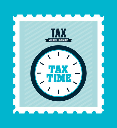 tax concept design, vector illustration eps10 graphicのイラスト素材