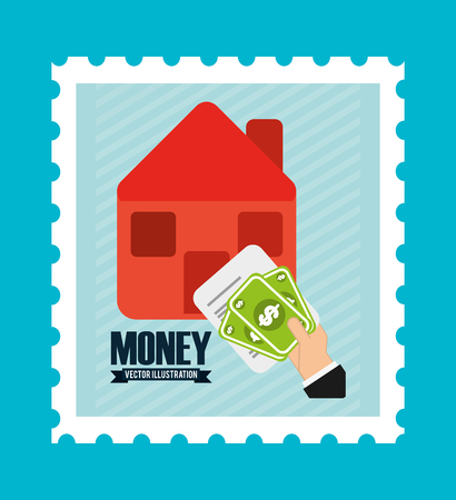 money concept design, vector illustration eps10 graphicのイラスト素材