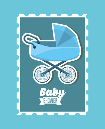 baby shower design, vector illustration eps10 graphicのイラスト素材