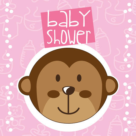 baby shower design, vector illustration eps10 graphicのイラスト素材