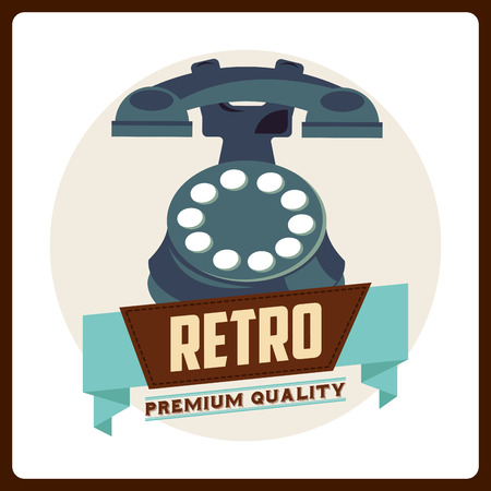 retro icon design, vector illustration eps10 graphicのイラスト素材