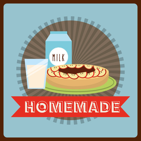 homemade product design, vector illustration eps10 graphicのイラスト素材
