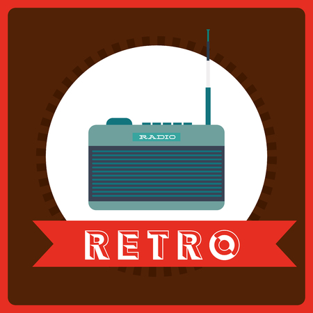 retro icon design, vector illustration eps10 graphicのイラスト素材