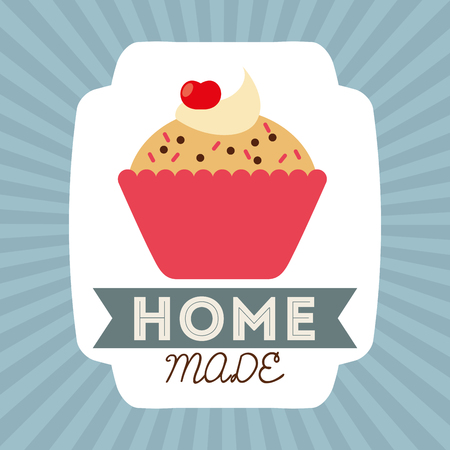 homemade concept design, vector illustration eps10 graphicのイラスト素材